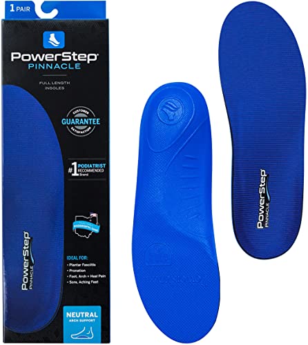 Power step pinnacle: Comfort Cushioning and Supportive Insoles with Shock Absorptio