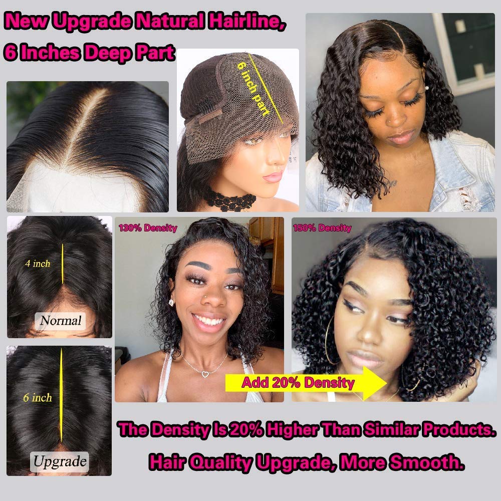 Natural curly hair wigs- Jessica Hair 13x6 Lace Wigs Human Hair