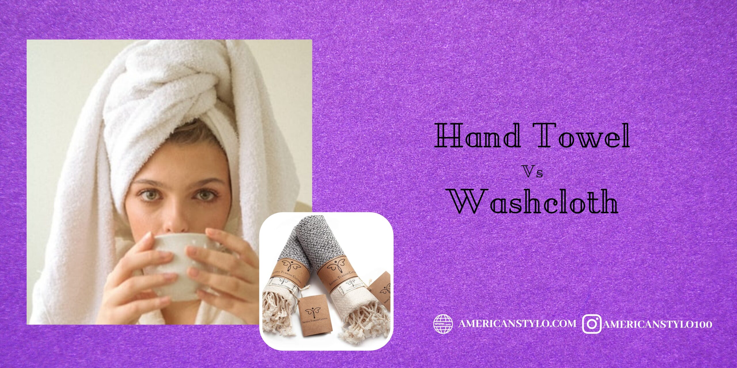 Hand towel vs washcloth