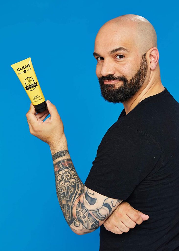 Bee Bald CLEAN Daily Cleanser- Best Shampoo for face & head