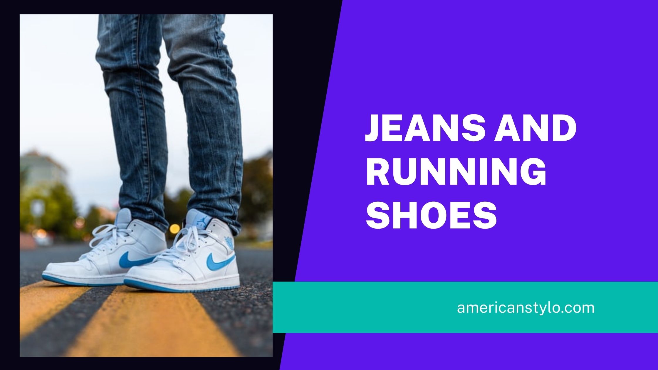 Jeans And Running Shoes