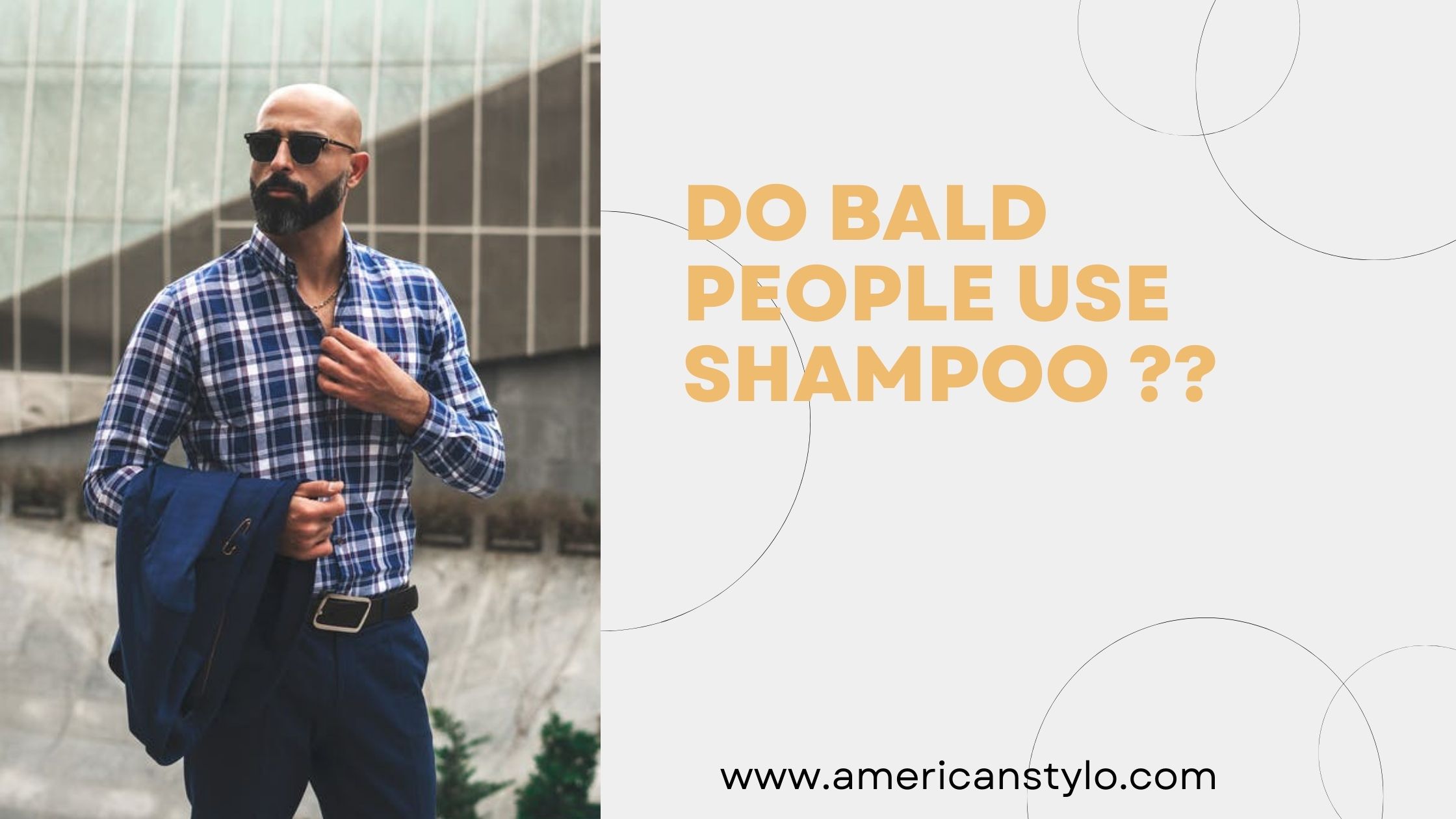 do bald people use shampoo