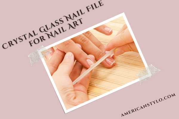 GLIANE Crystal Glass Nail File for Nail Art