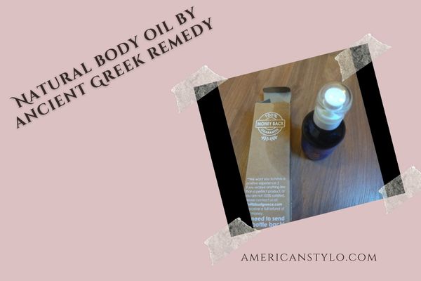Natural body oil by ancient Greek remedy
